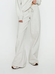 Dodie Wide Leg Pants Grey Marle