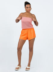 Beach House Shorts Orange