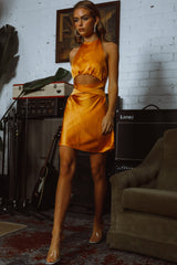 Social Butterfly Cut-Out Waist Mini Dress Mango
