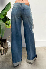 Aldo High Rise Wide Leg Hidden Premium Jeans (Vintage)