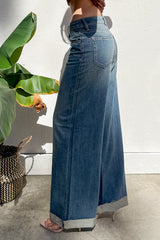 Aldo High Rise Wide Leg Hidden Premium Jeans (Vintage)