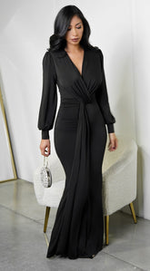 Alara Maxi Dress - Black