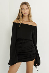 SNDYS Gigi Mini Dress Black