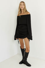SNDYS Gigi Mini Dress Black
