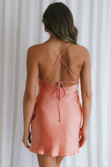 It's Poetic Gathered Bust Mini Dress Rose