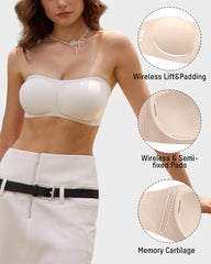 Seamless Strapless Bandeau Bra