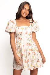 Cascais Mini Dress - Cream