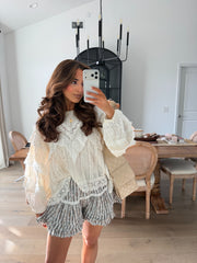 Blooming In Love Shorts (black)