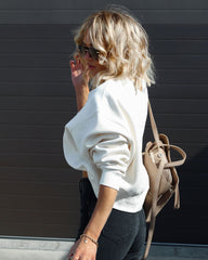 Everyday Necessities Sweatshirt - Cream