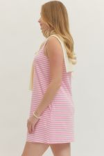 Mandy Striped Sleeveless Mini Dress