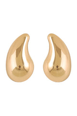 Water Drop Gold  Earrings